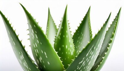 Fototapeta premium aloe vera plant isolated on white background