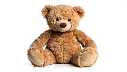 Obraz premium Plush teddy bear sitting