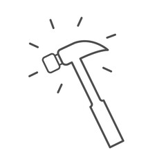 Indestructible icon. Durable icon. black outline vector icon.