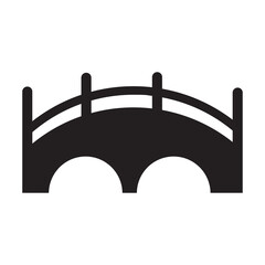 Bridge vector icon