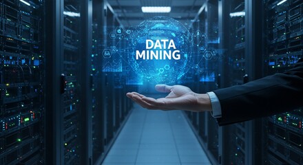 Data Mining Visualization in Server Room