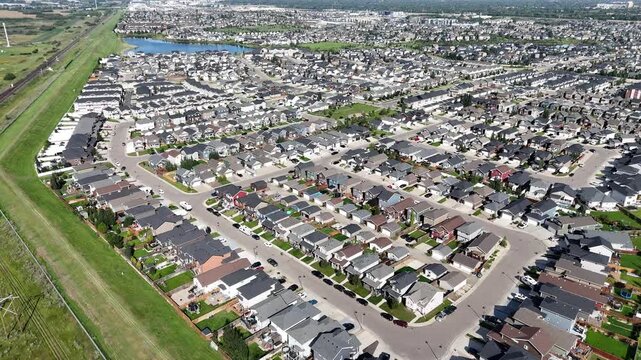 Stonebridge Saskatoon Aerial 4K Drone Video