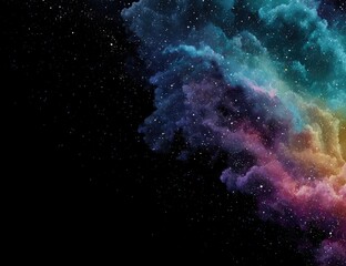 Abstract cosmic nebula