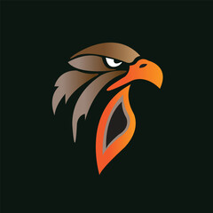 Eagle Head Logo Vector