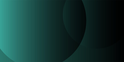 Dark green background with overlapping circular shapes. The background is smooth and gradient, featuring green and black tones.