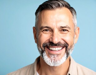 Portrait of a smiling middle-aged man