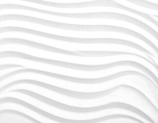 Obraz premium Abstract white wavy lines create a textured, undulating pattern across the surface.