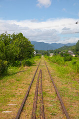 旧国鉄倉吉線廃線跡