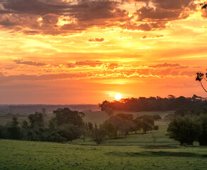 Beautiful sunset
