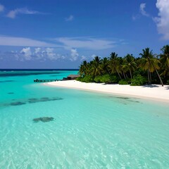 Fototapeta premium Tropical beach paradise