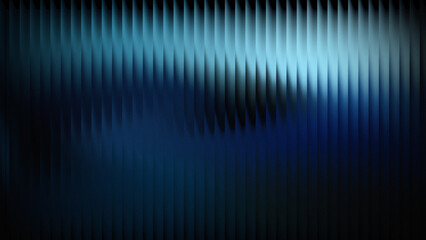 Fototapeta premium Abstract vertical blue and teal rippling light pattern