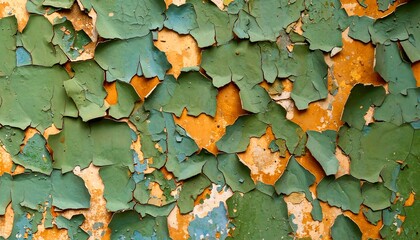 Peeling paint on an old wall (1)