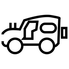 millitary car vehicle for army and design vector