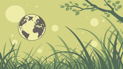 Earth Day and Environmental Protection Concept.