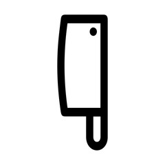 Simple Butcher Cleaver