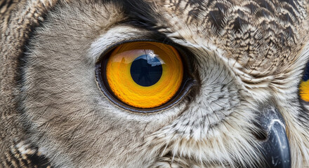 the eyes of an owl