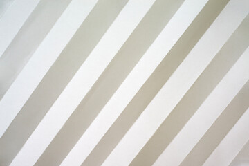 Obraz premium Diagonal paper stripe pattern with soft shadow texture