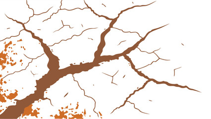 Cracked Earth Texture Pattern.