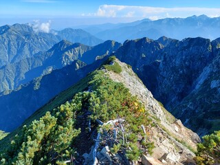 剱岳・早月尾根のピークと山並み
