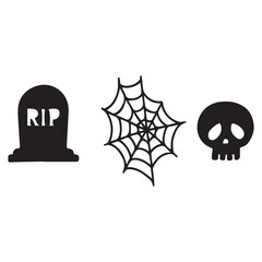 ghost vector cat dog set silhouette