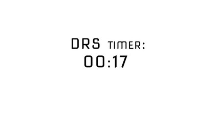 Countdown timer. 17 seconds timer number illustration.