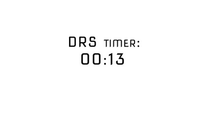 Countdown timer. 13 seconds timer number illustration.