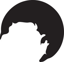 Abstract geometric design with vibrant color palette