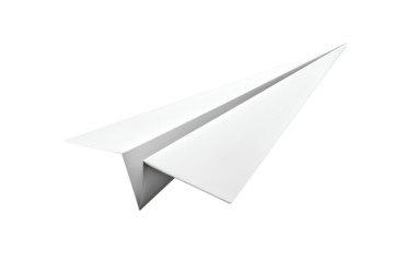 paper airplane isolated on transparent background Remove png, Clipping Path, pen tool