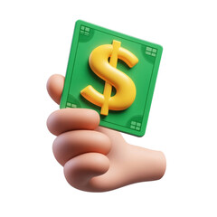Hand Holding Money