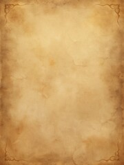 Parchment Texture with Warm Beige Tones and Faded Edges for Vintage Invitations
