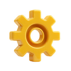 Abstract Golden Gear