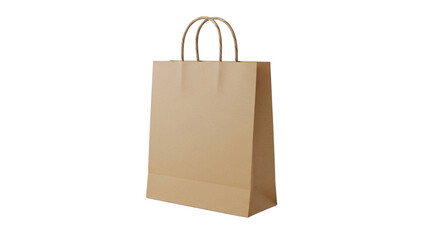3D Kraft Paper Shopping Bag with Handles