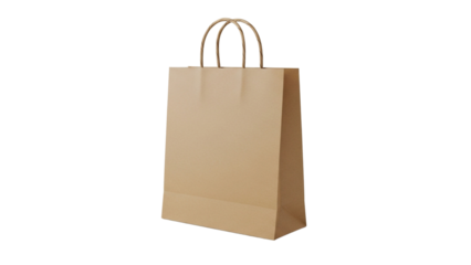 3D Kraft Paper Shopping Bag with Handles