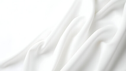 Obraz premium pure white voile fabric