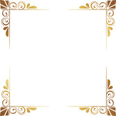 Golden Border of Timeless Harmony