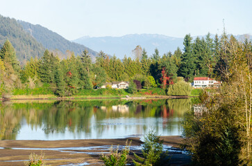 Fototapeta premium Neilson Regional Park, Mission, BC, Canada