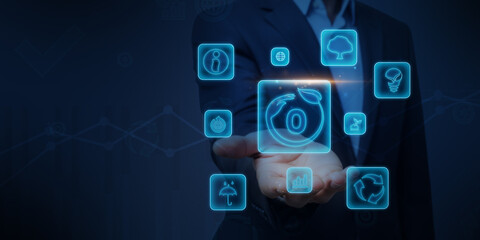 ESG Business Sustainable Growth Ethical Investment Visuals