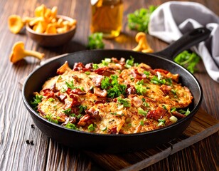 Forest Mushroom Potato Pancakes