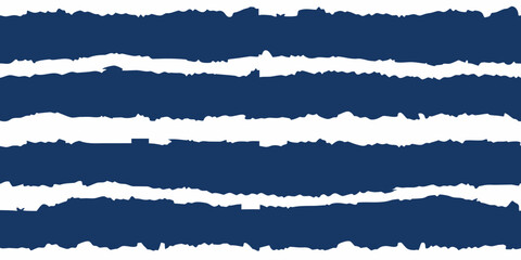 Fototapeta premium Abstract background with horizontal torn stripes of dark blue and white
