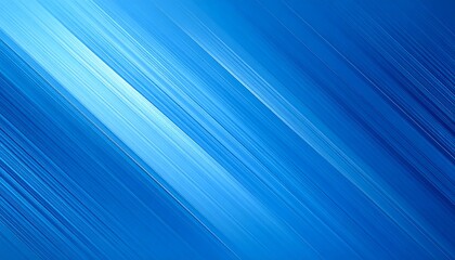 Diagonal lines create a dynamic, cool blue background with a smooth, flowing design.