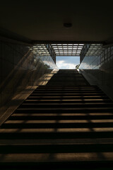 Entrance and exit of underground passage