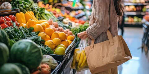 Shopping for groceries