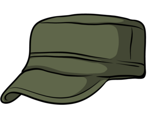 Illustration of a Green Field Cap