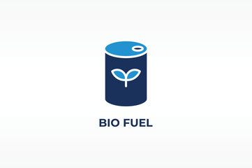 BIO FUEL vector, icon or logo sign isolated symbol illustration