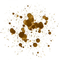 Walnut Brown Paint Splatter: Photorealistic, Rugged Texture, Enduring Appeal. 