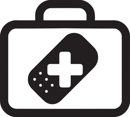 first aid kit icon