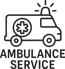 ambulance car vector illustration