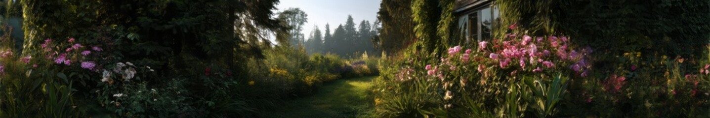 Nature's vibrant 360 degree hdr panoramas