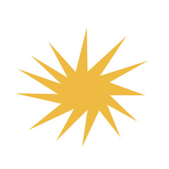 Comic Explosion Shape