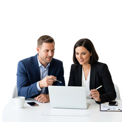 business team working together